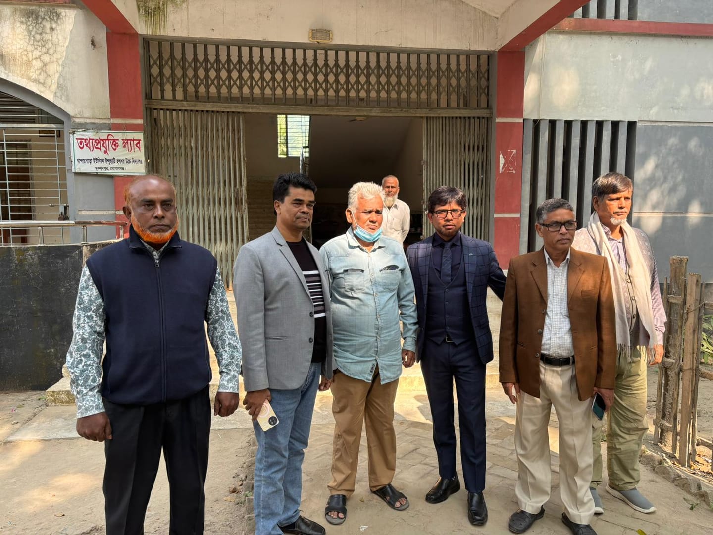 The organisation's representatives after the event