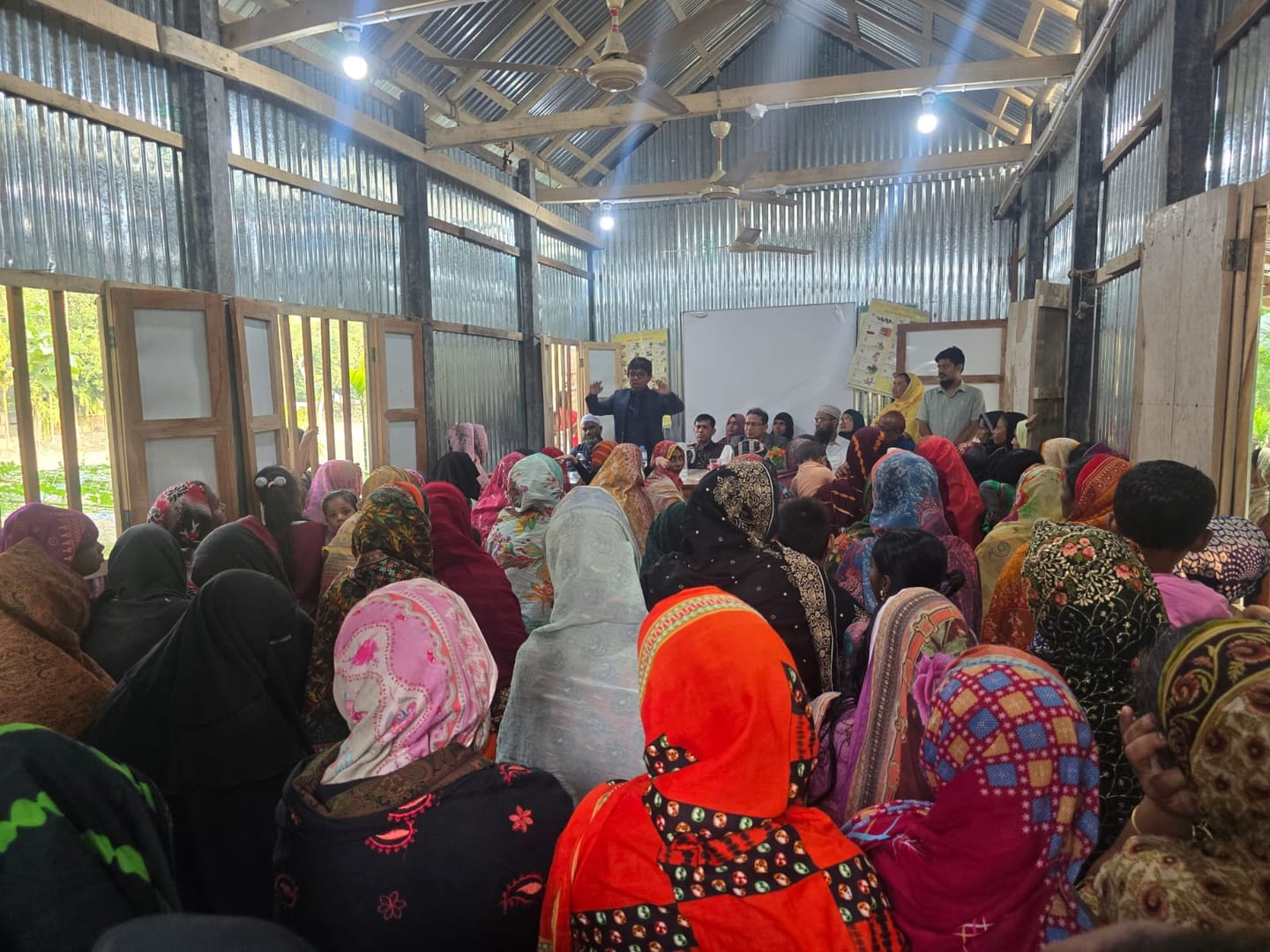Women taking part in one of the programmes